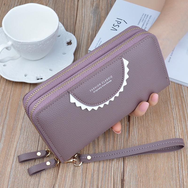 Long Clutch Mother Large Capacity Lychee Ladies Wallet