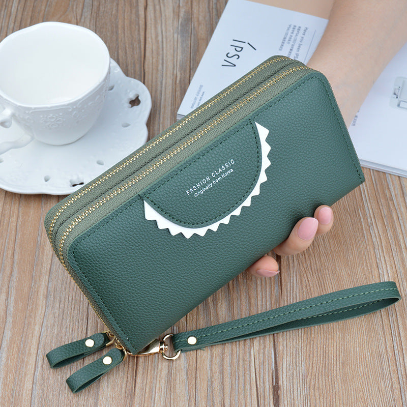 Long Clutch Mother Large Capacity Lychee Ladies Wallet