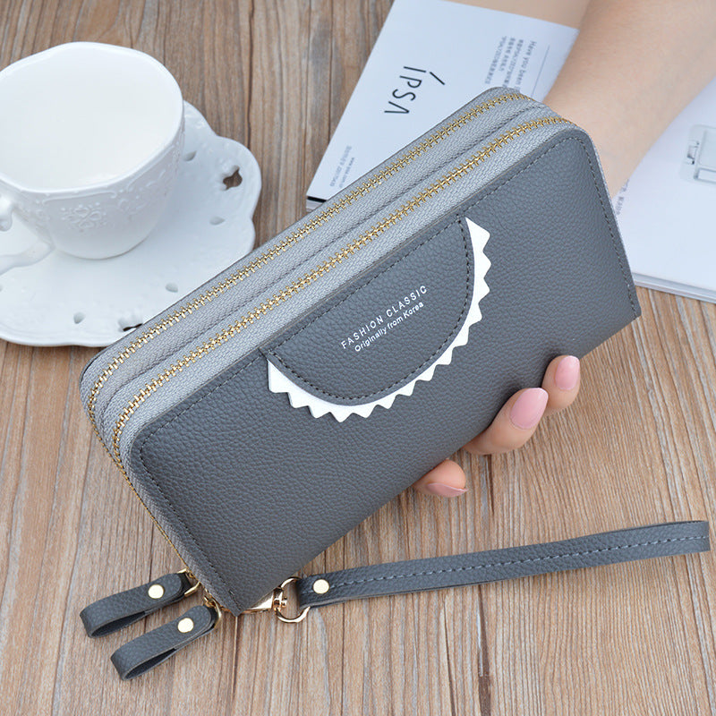 Long Clutch Mother Large Capacity Lychee Ladies Wallet