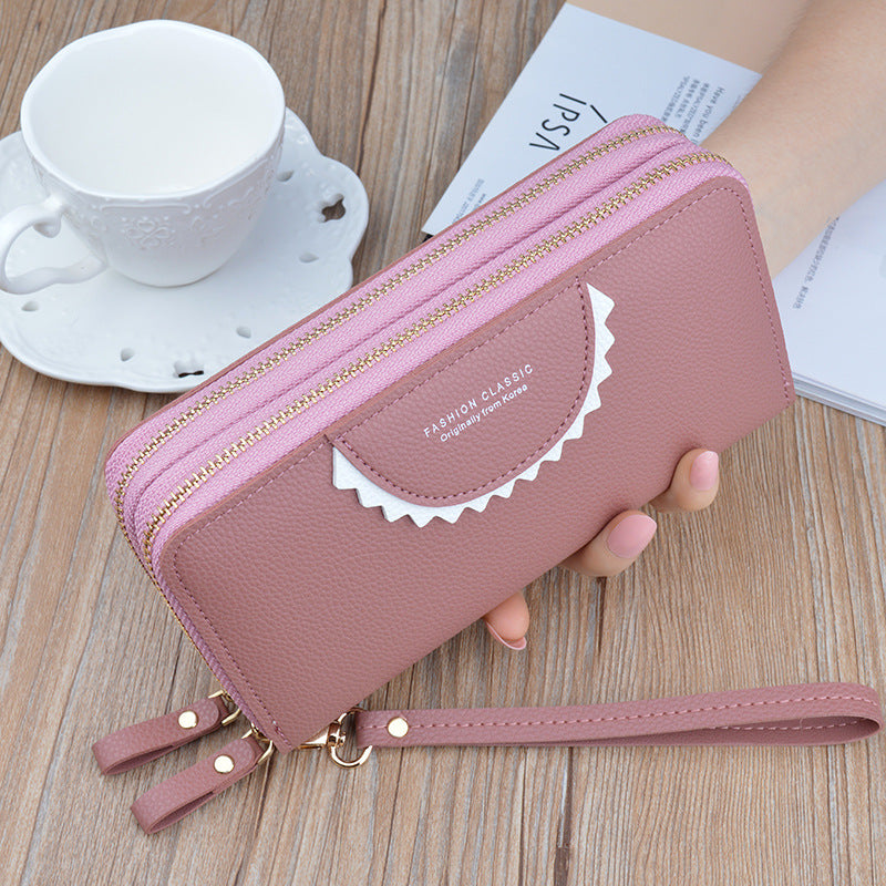 Long Clutch Mother Large Capacity Lychee Ladies Wallet