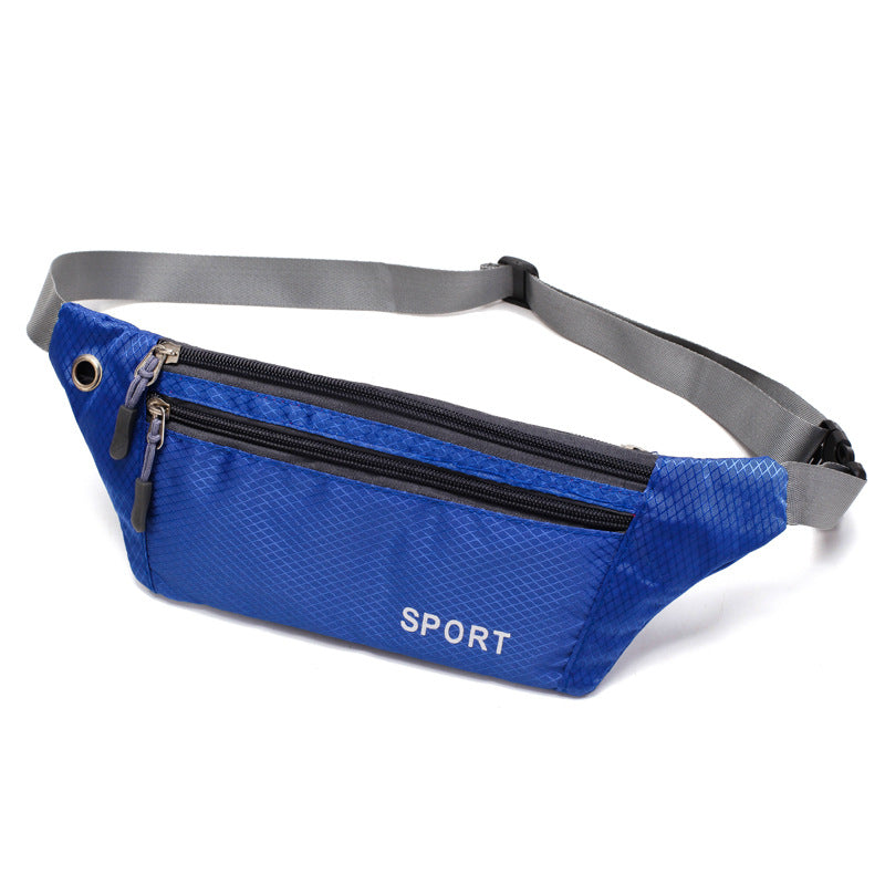 Men's New Running Fitness Printed Waterproof Men's Waist Packs
