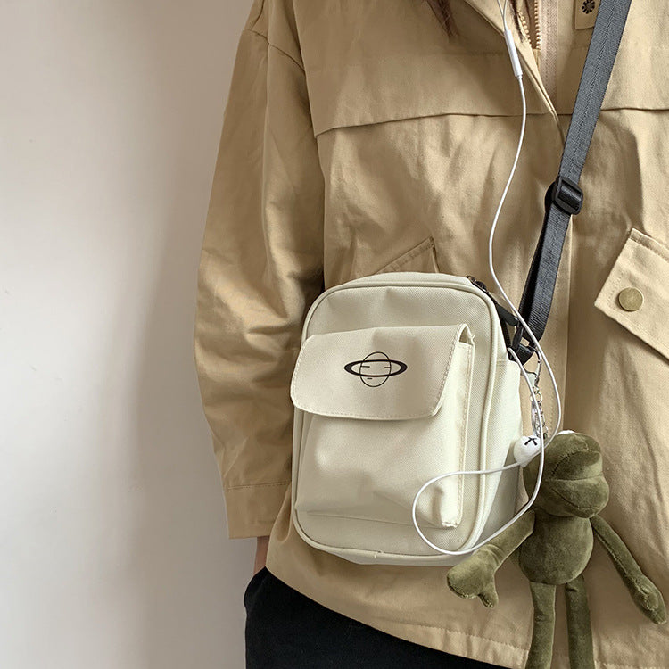 Chic Elegant Simple Versatile Fresh Cloth Crossbody Bags