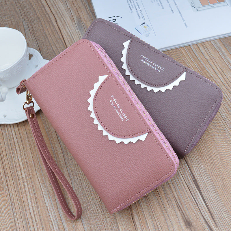 Long Clutch Mother Large Capacity Lychee Ladies Wallet