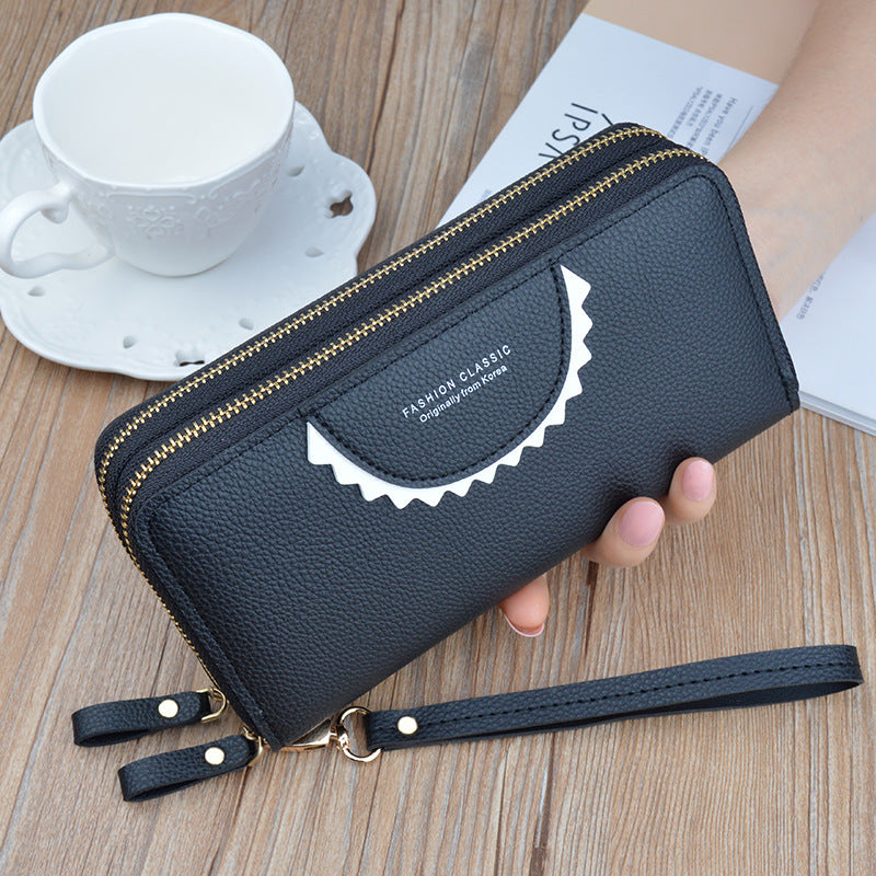Long Clutch Mother Large Capacity Lychee Ladies Wallet