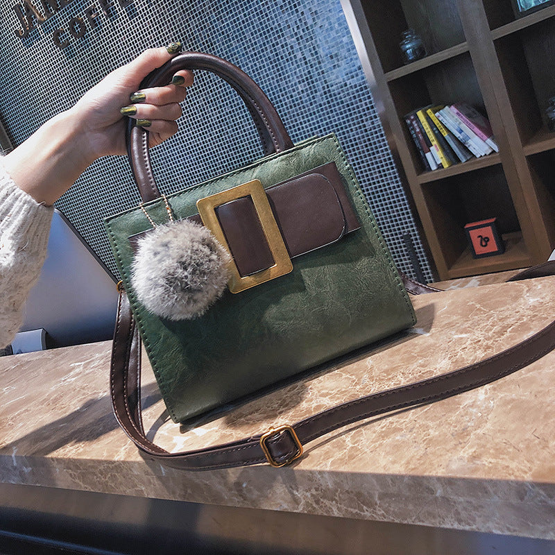 Women's Korean Fashionable Simple Retro Personality Women's Messenger Bag