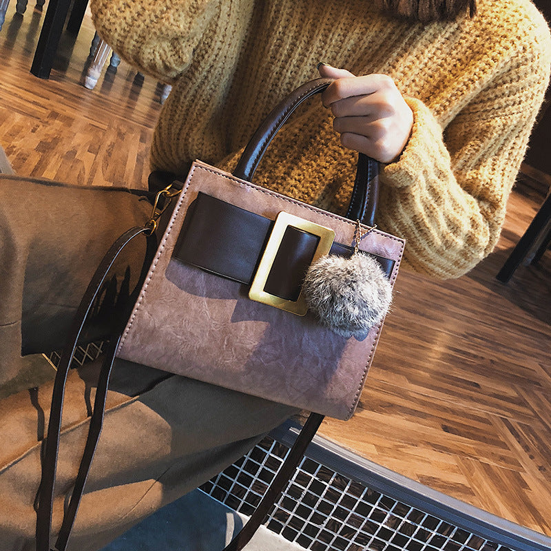 Women's Korean Fashionable Simple Retro Personality Women's Messenger Bag