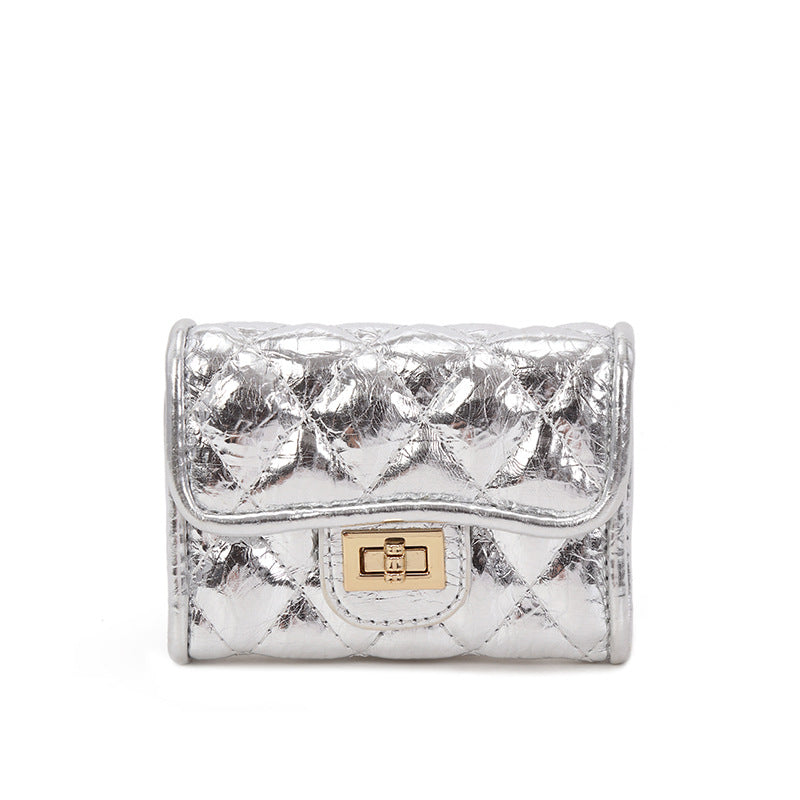 Creative Female Fashion Classic Style Rhombus Card Holder