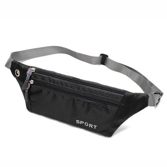 Men's New Running Fitness Printed Waterproof Men's Waist Packs