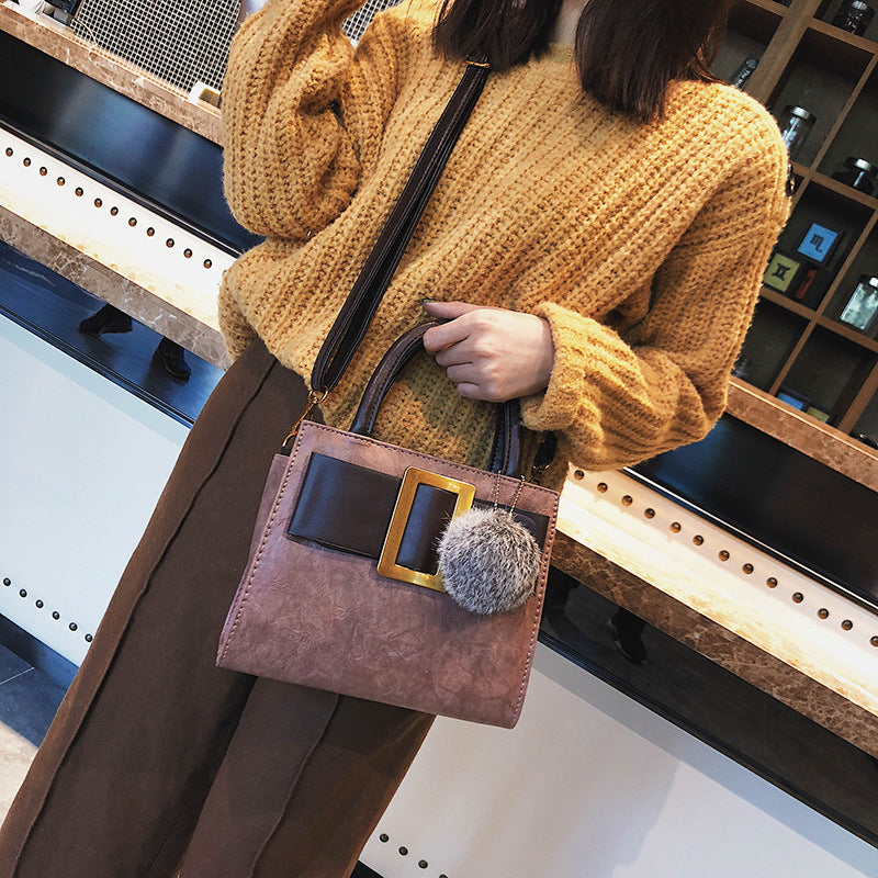 Women's Korean Fashionable Simple Retro Personality Women's Messenger Bag