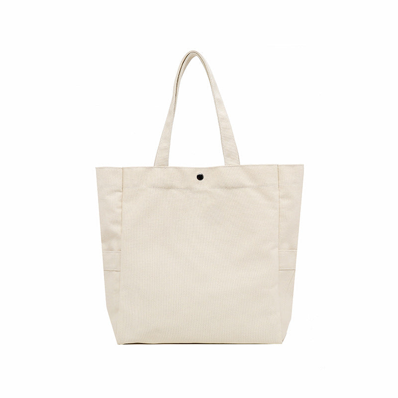 Women's Canvas Artistic Shopping Korean Style Women's Shoulder Bag