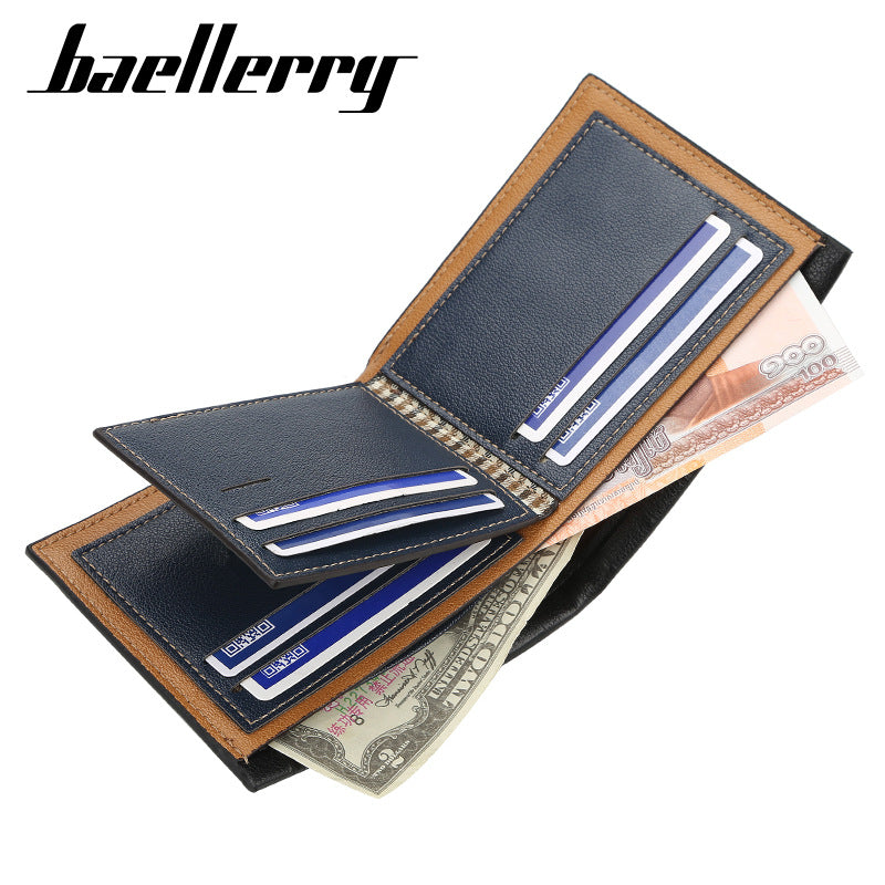 Men's Short Crocodile Vintage Fashion Horizontal Creative Card Holder