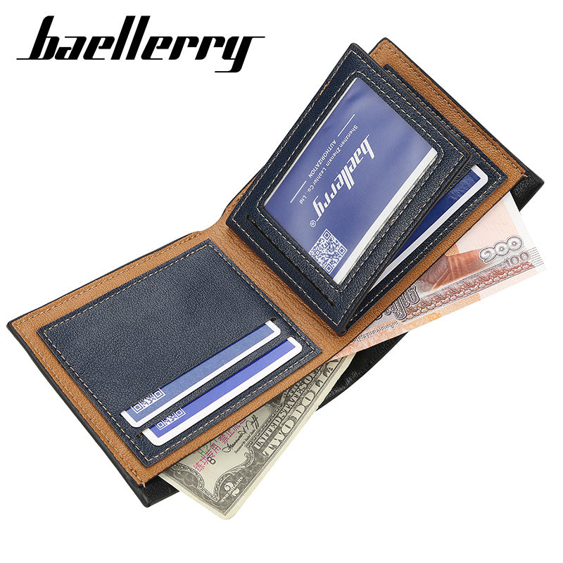 Men's Short Crocodile Vintage Fashion Horizontal Creative Card Holder