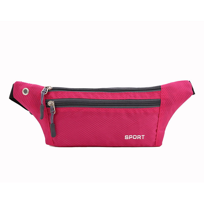 Camouflage Personal Portable Solid Color Mobile Men's Waist Packs