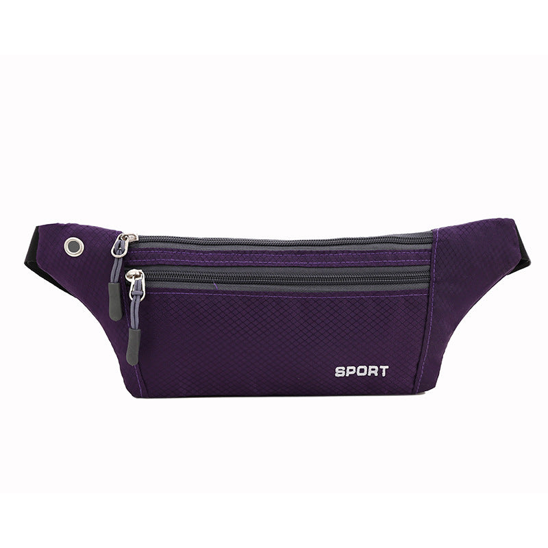 Camouflage Personal Portable Solid Color Mobile Men's Waist Packs