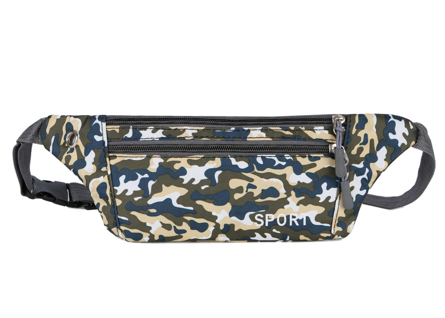 Camouflage Personal Portable Solid Color Mobile Men's Waist Packs
