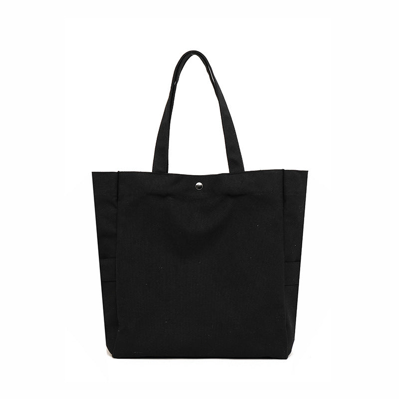 Women's Canvas Artistic Shopping Korean Style Women's Shoulder Bag