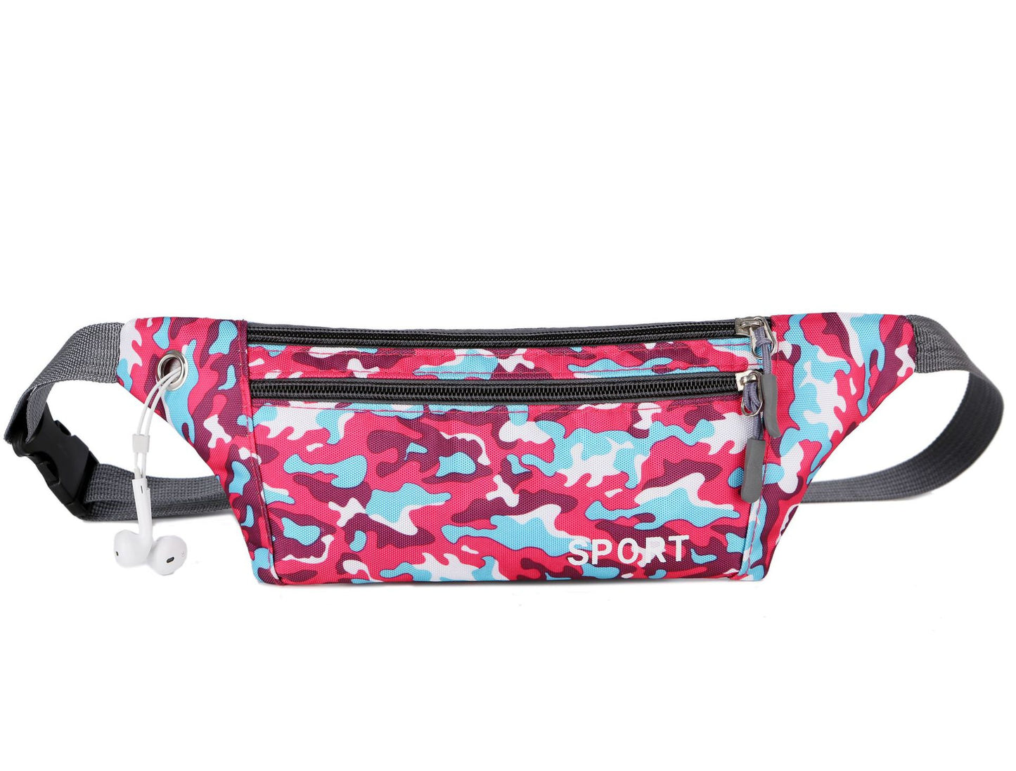 Camouflage Personal Portable Solid Color Mobile Men's Waist Packs