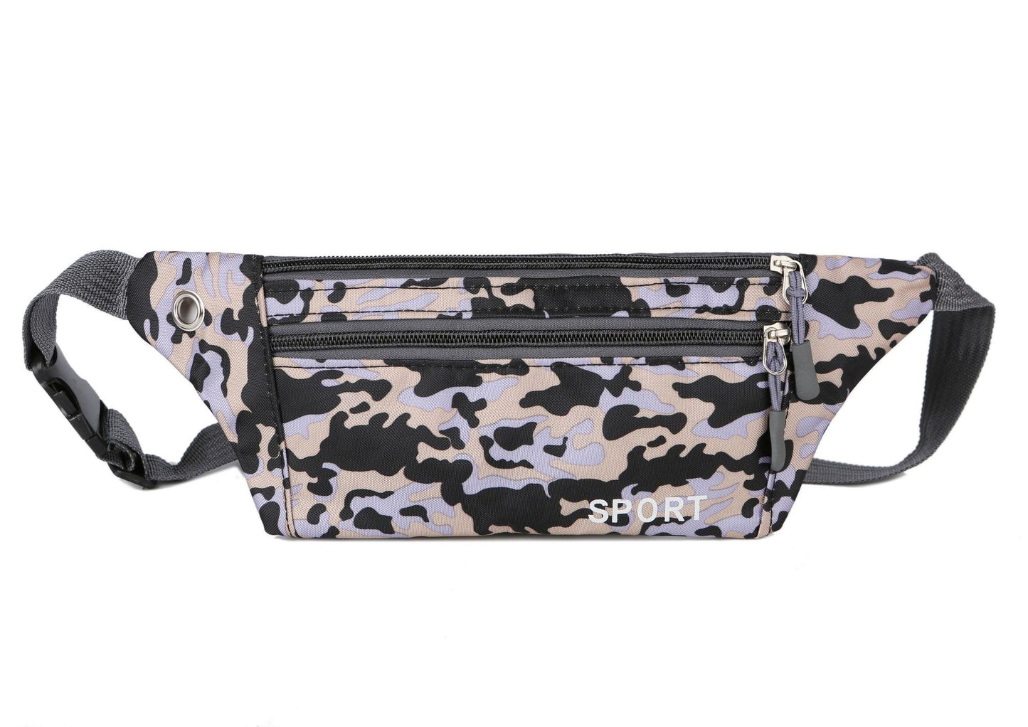 Camouflage Personal Portable Solid Color Mobile Men's Waist Packs