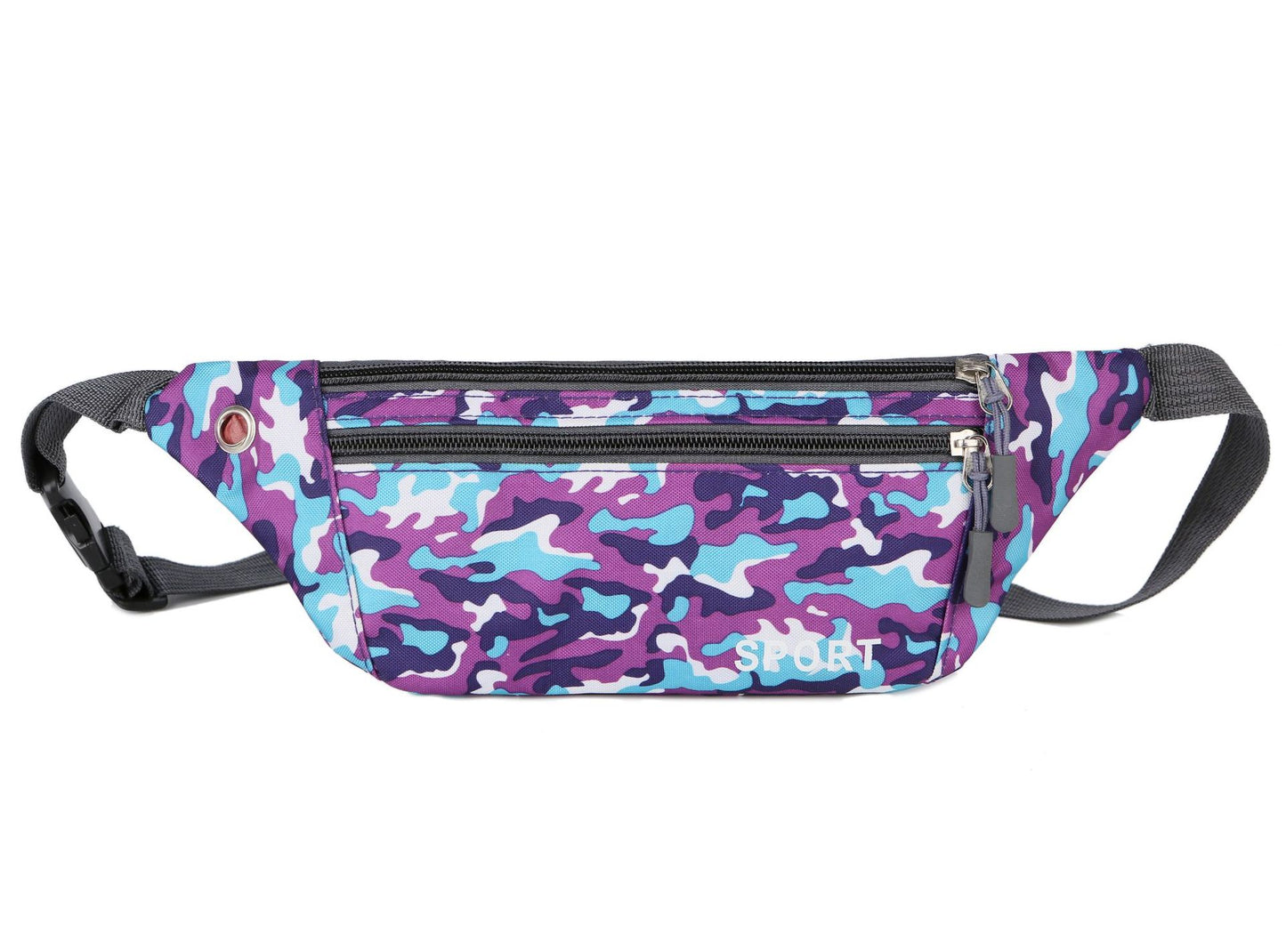 Camouflage Personal Portable Solid Color Mobile Men's Waist Packs