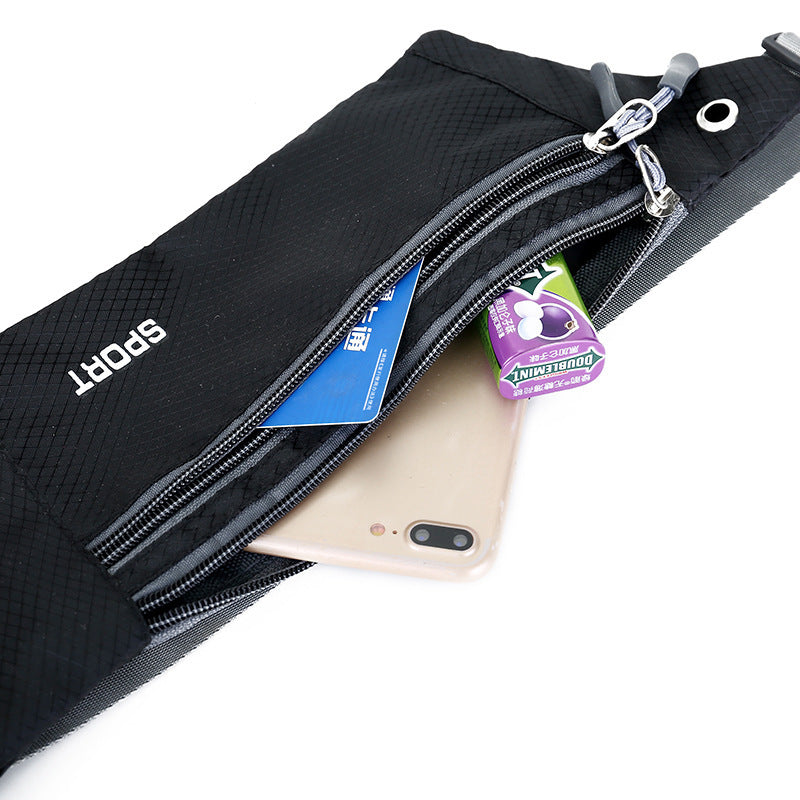 Camouflage Personal Portable Solid Color Mobile Men's Waist Packs