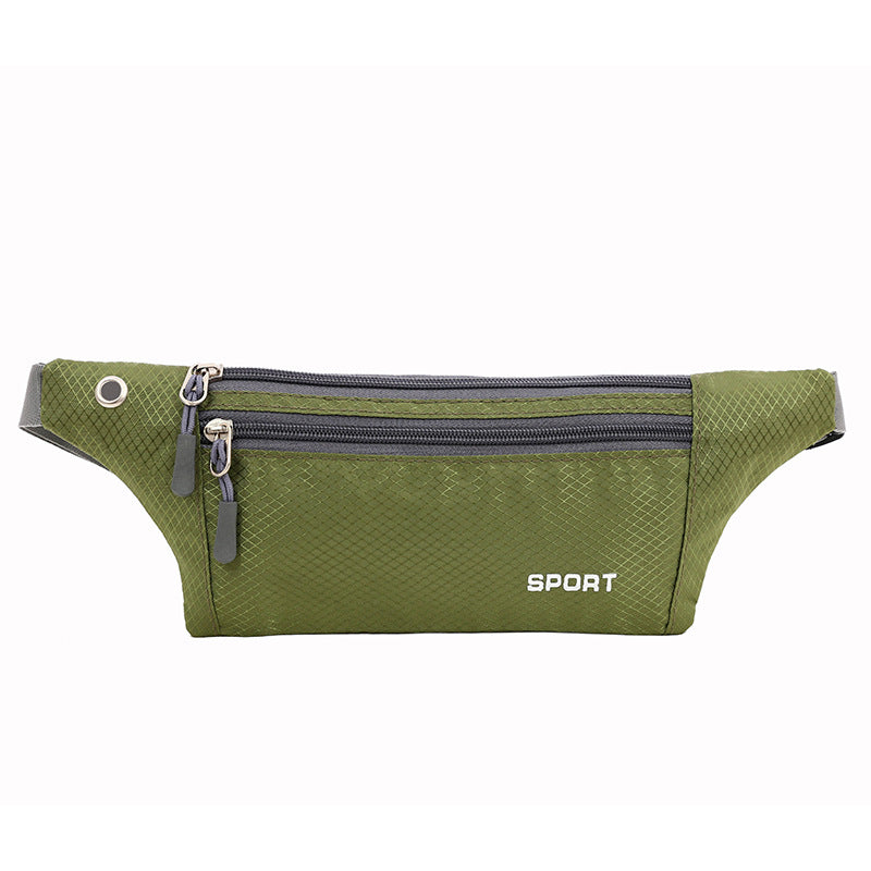 Camouflage Personal Portable Solid Color Mobile Men's Waist Packs