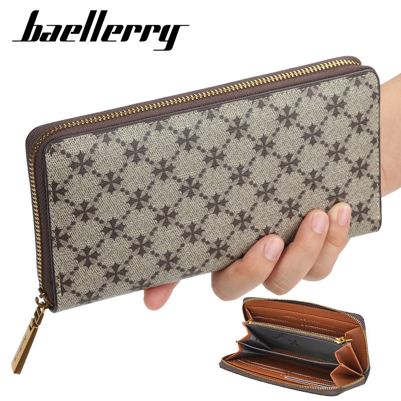 Women's Long Presbyopic Fashion Mobile Multifunctional Clutch Ladies Wallet