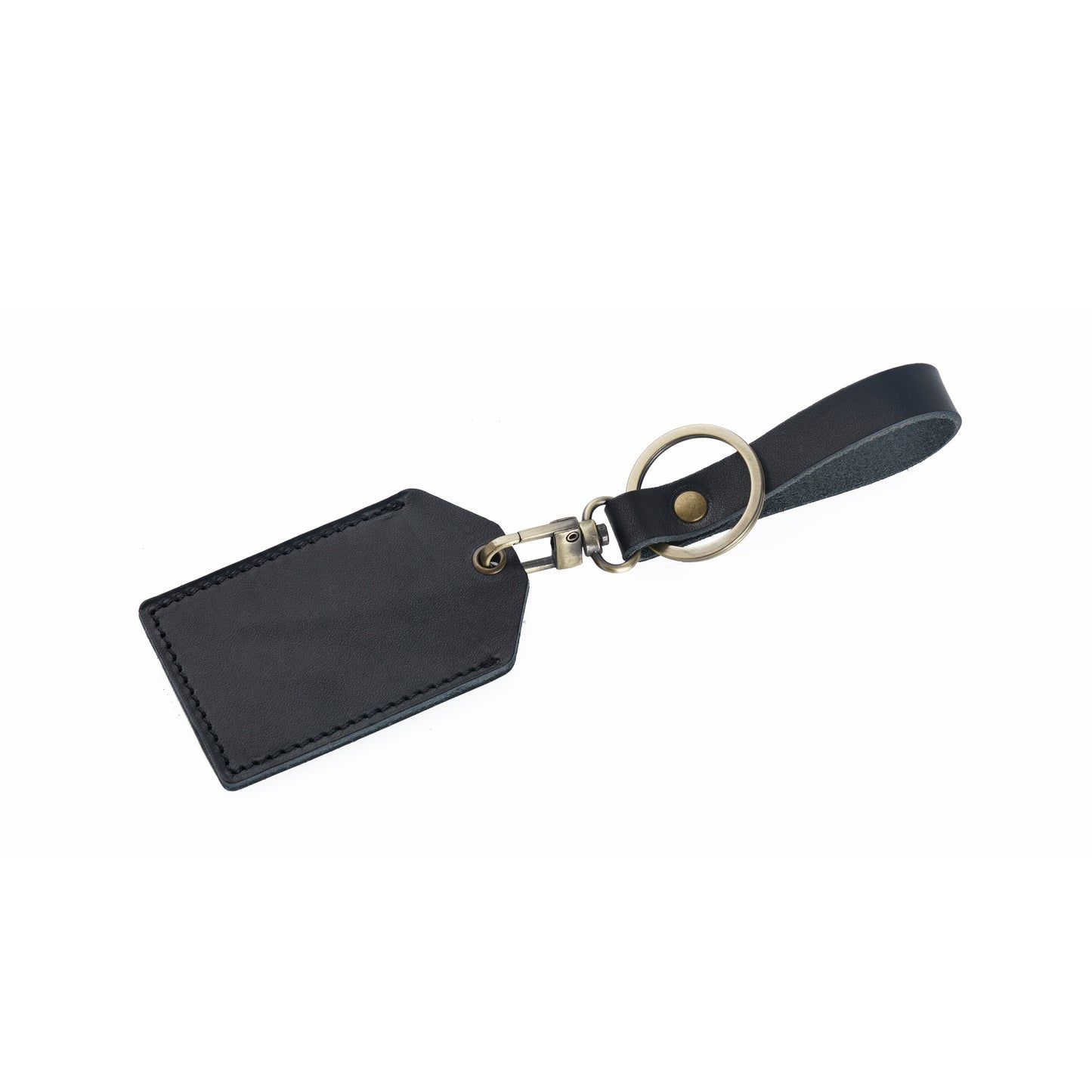 Handmade Cowhide Mini Bus Campus All-in-one Card Holder