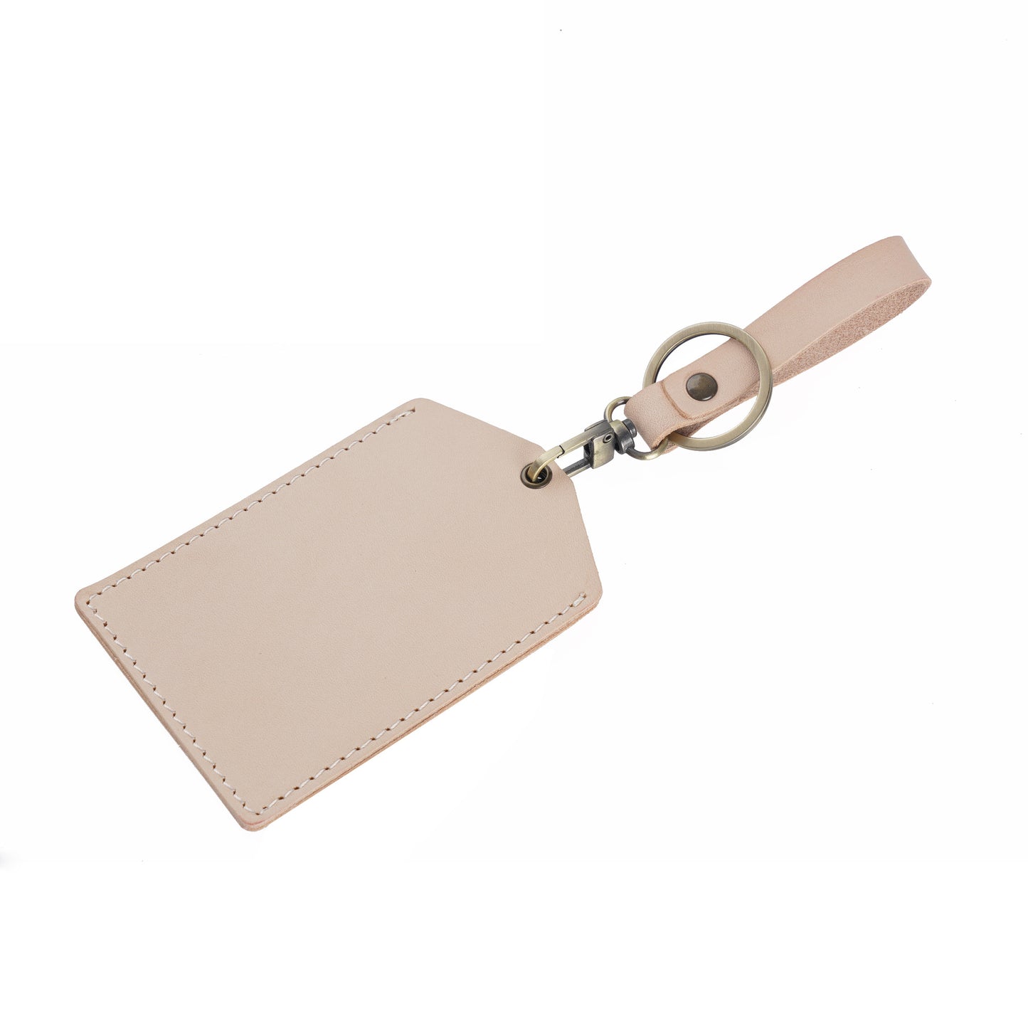 Handmade Cowhide Mini Bus Campus All-in-one Card Holder