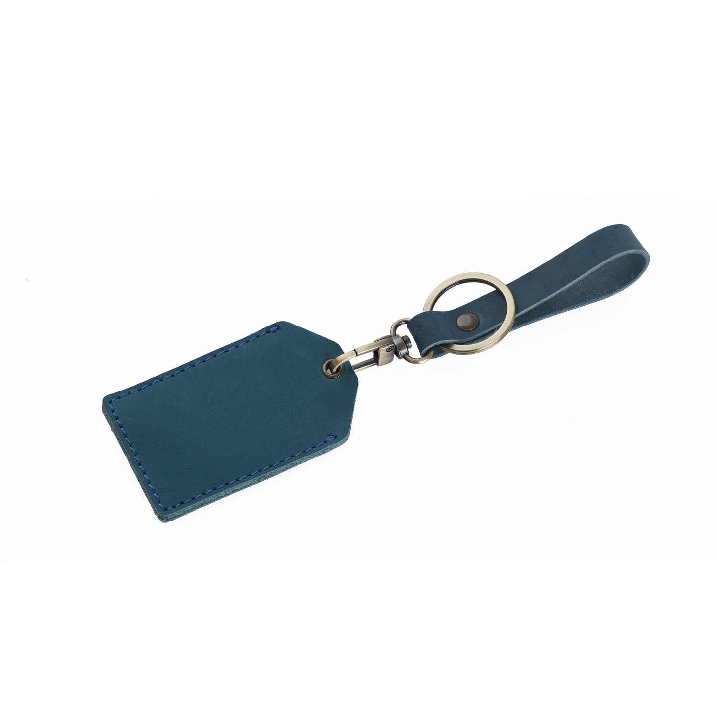 Handmade Cowhide Mini Bus Campus All-in-one Card Holder