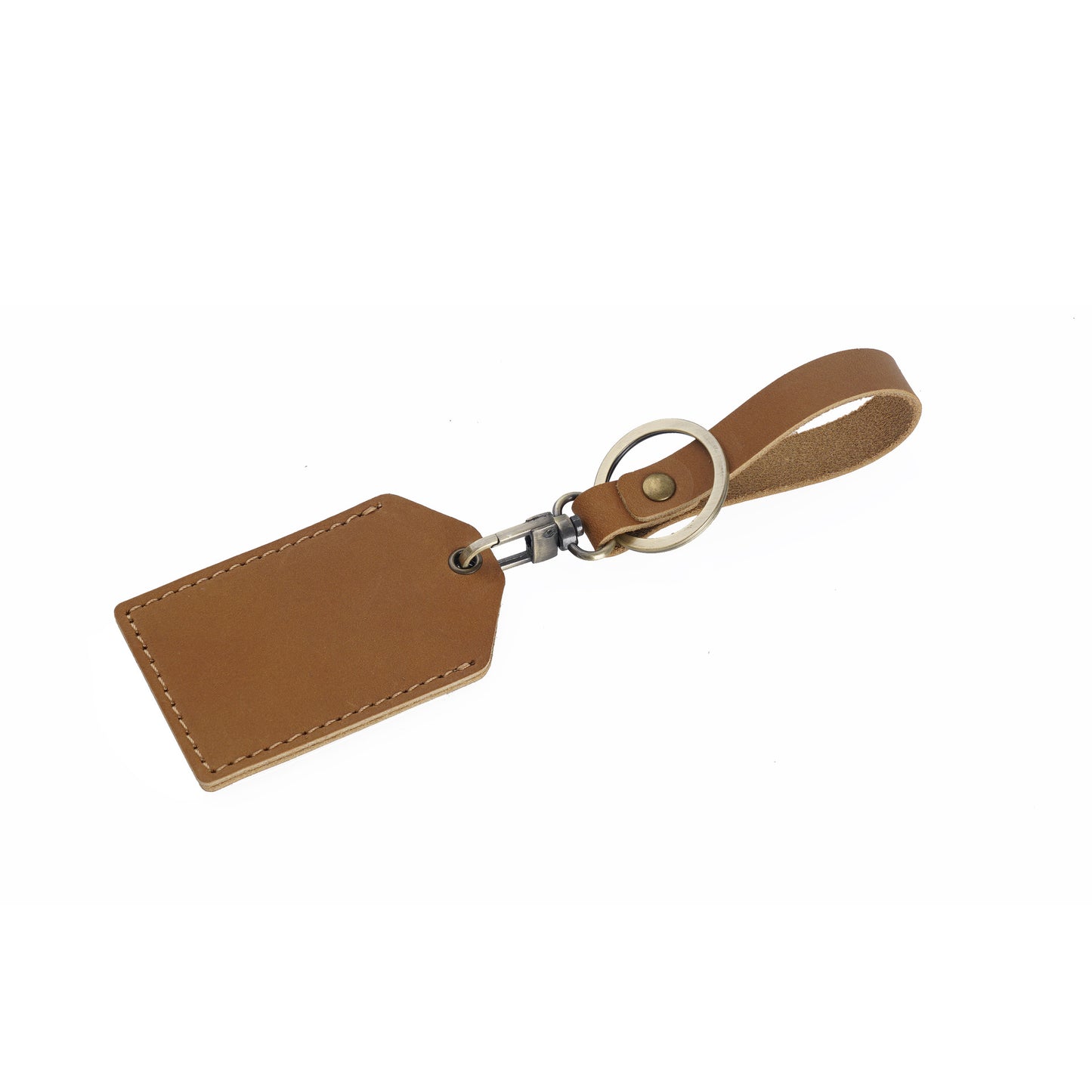 Handmade Cowhide Mini Bus Campus All-in-one Card Holder