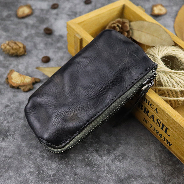 Genuine Leather Retro Style Long Light Purses