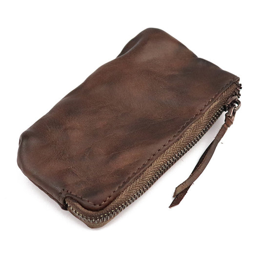 Genuine Leather Retro Style Long Light Purses
