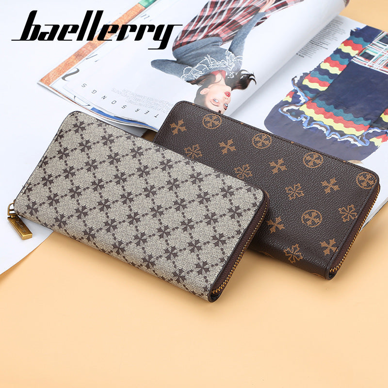 Women's Long Presbyopic Fashion Mobile Multifunctional Clutch Ladies Wallet