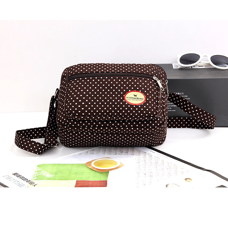 Women's Canvas Mother Stall Night Market Morning Crossbody Bags