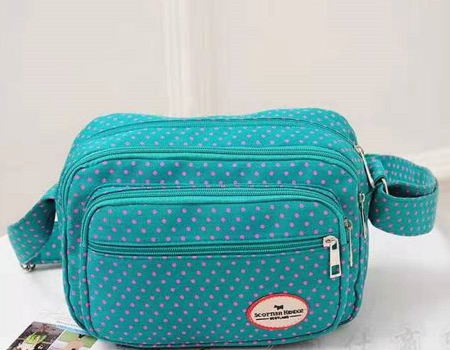 Women's Canvas Mother Stall Night Market Morning Crossbody Bags