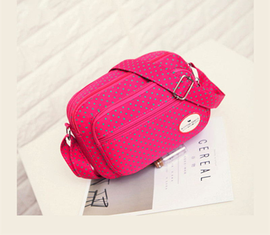 Women's Canvas Mother Stall Night Market Morning Crossbody Bags