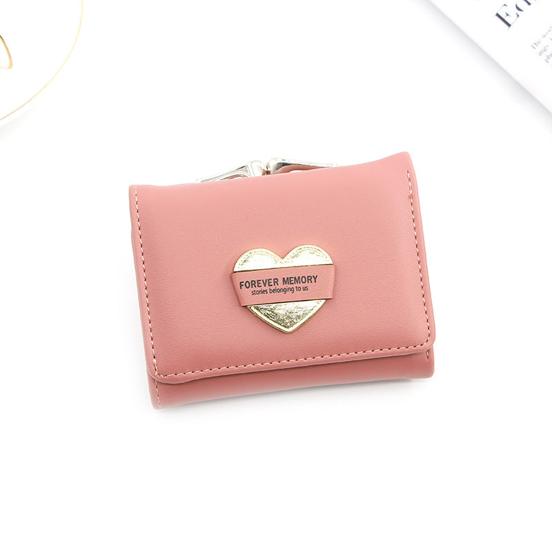 Classic Women's Slouchy Korean Style Short Ladies Wallets