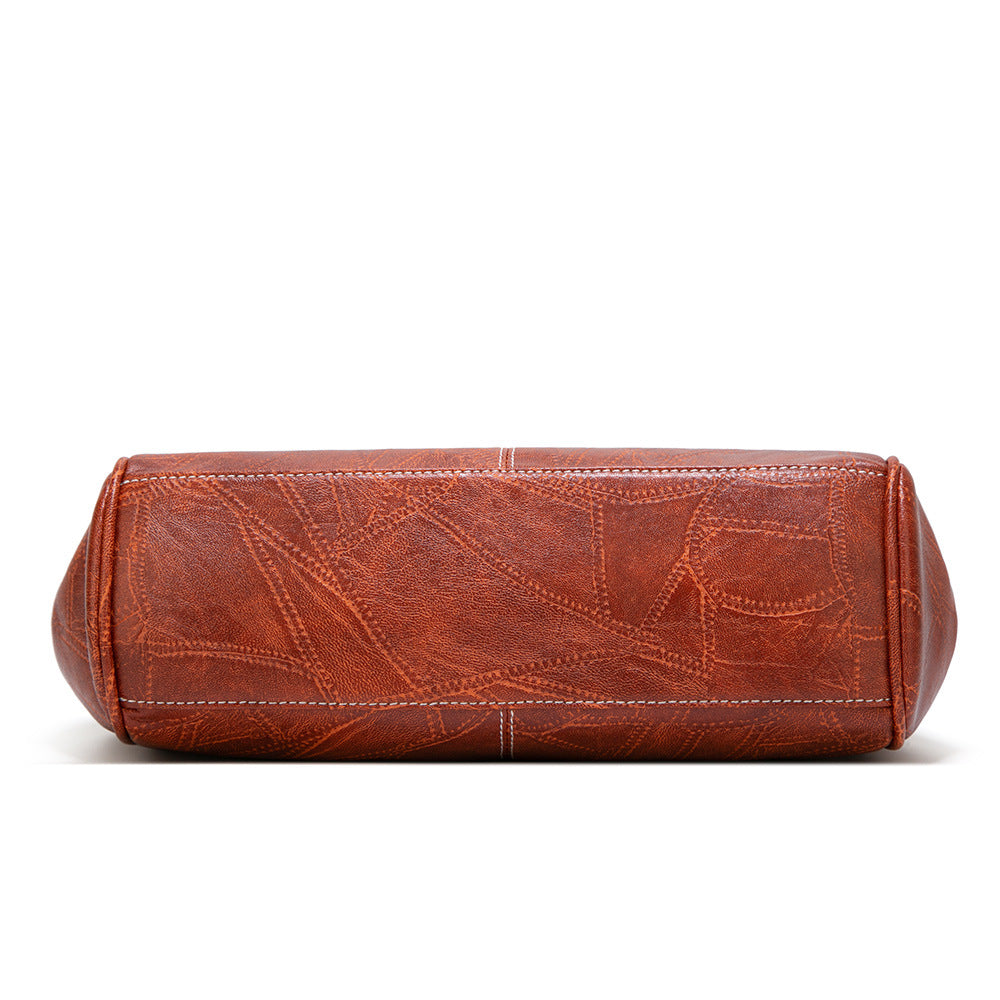 Women's Creative Clip British Retro Big Handbags