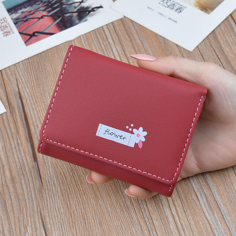 Women's Short Female Thin Fashion Simple Large Ladies Wallet