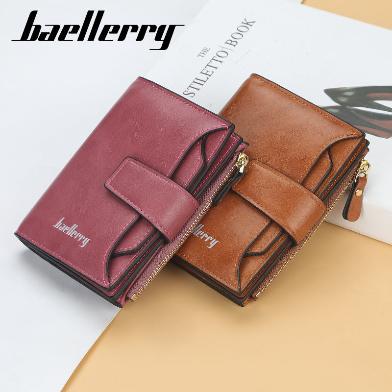 Innovative Unisex Korean Trifold Driving License Men's Wallets