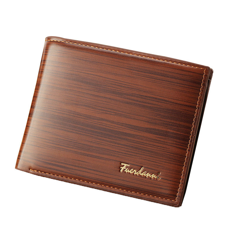 Men's Beautiful Short Multiple Slots Fan Men's Wallets