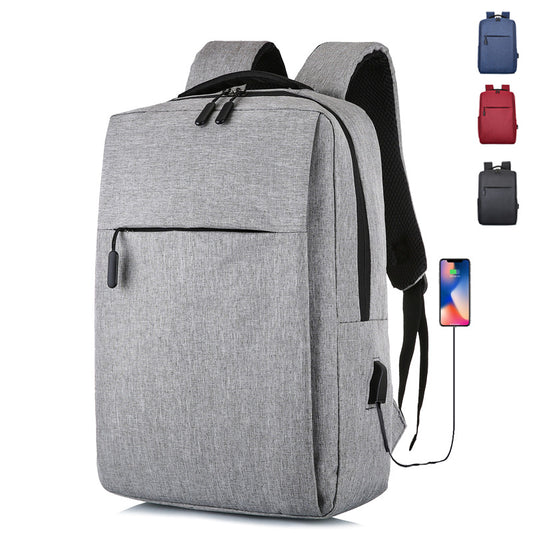 Men's Computer Printable Gift Business Rechargeable Backpacks