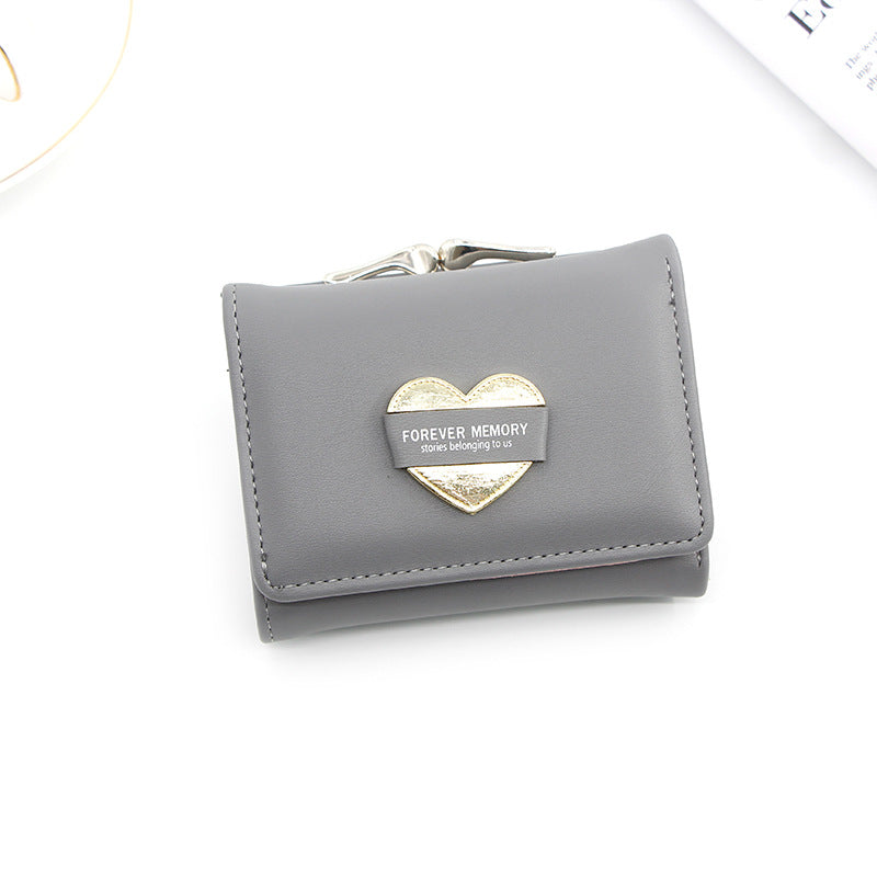 Classic Women's Slouchy Korean Style Short Ladies Wallets