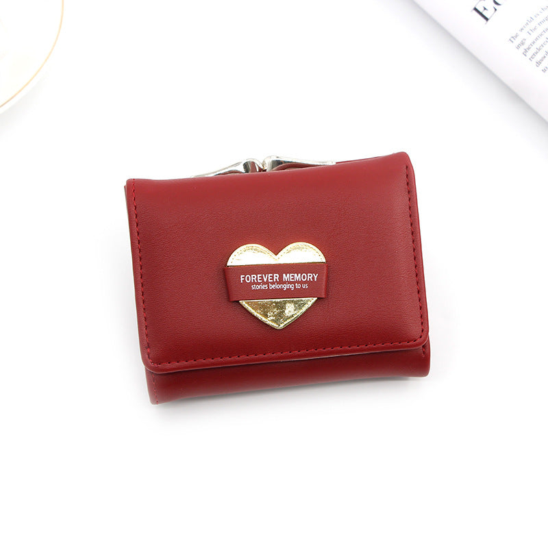 Classic Women's Slouchy Korean Style Short Ladies Wallets