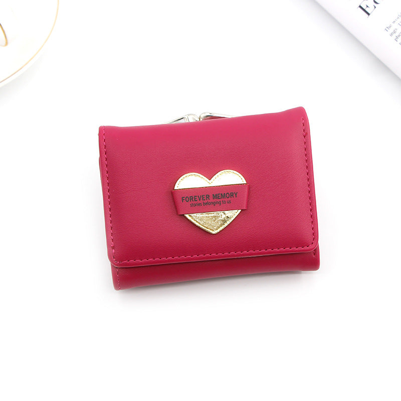 Classic Women's Slouchy Korean Style Short Ladies Wallets
