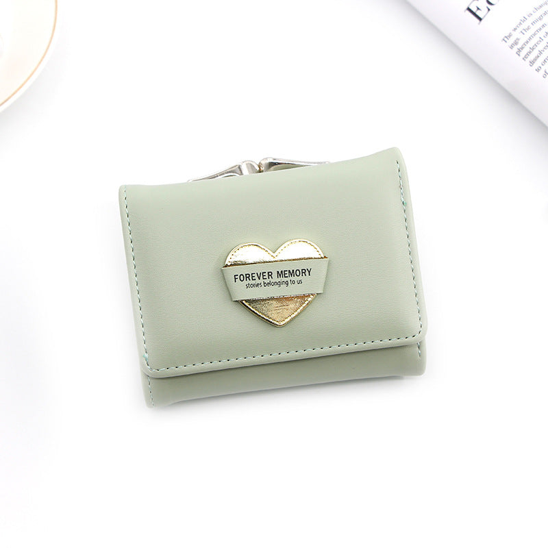 Classic Women's Slouchy Korean Style Short Ladies Wallets