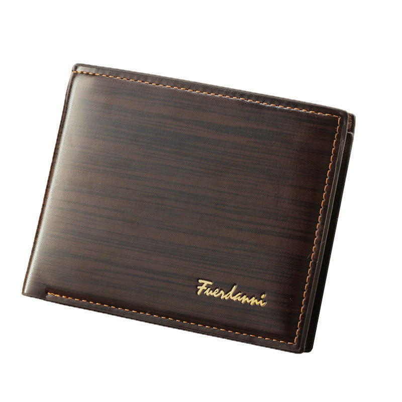 Men's Beautiful Short Multiple Slots Fan Men's Wallets