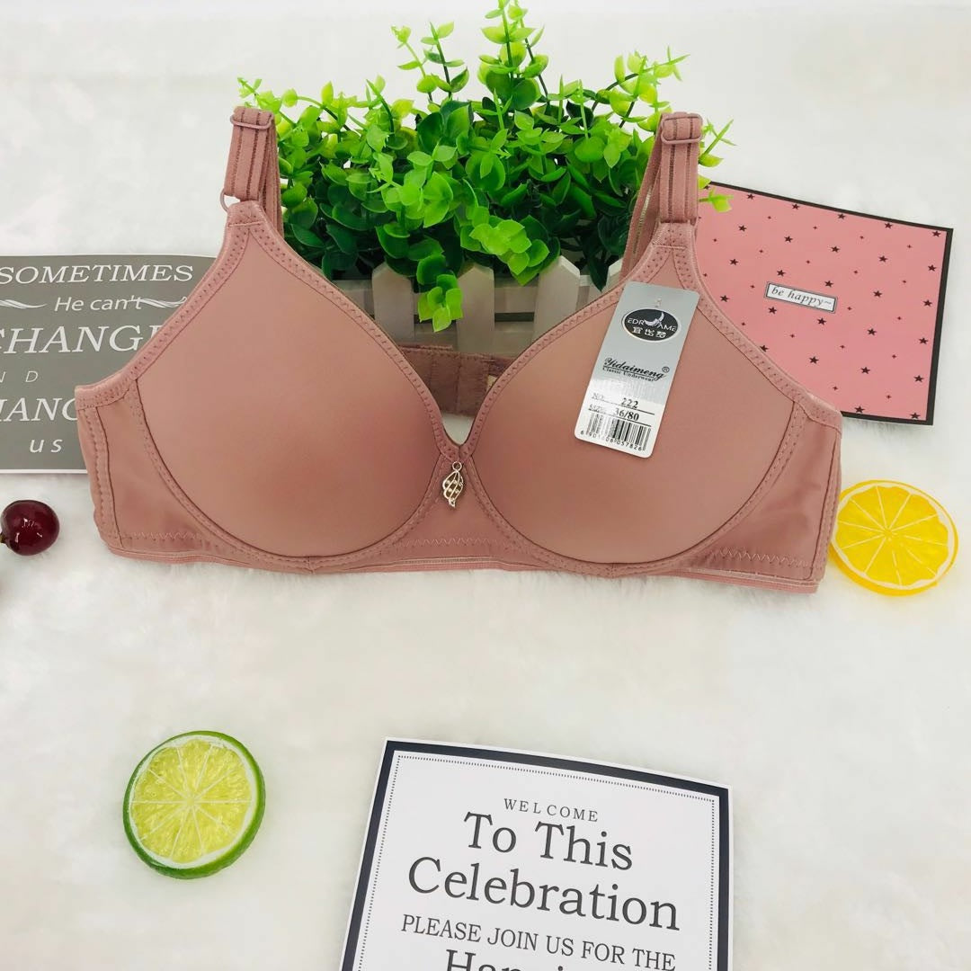 Concentrated Cup Boneless Soft Underwear Double Bras
