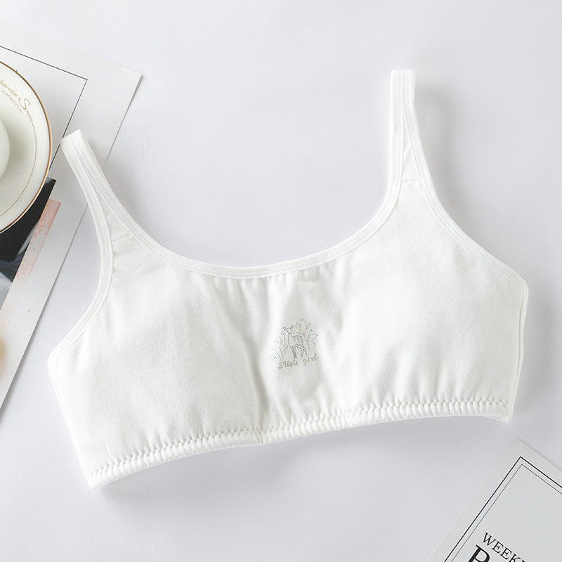 Vest Female Underwear Older Primary School Bras