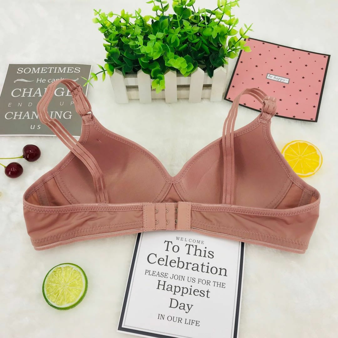 Concentrated Cup Boneless Soft Underwear Double Bras